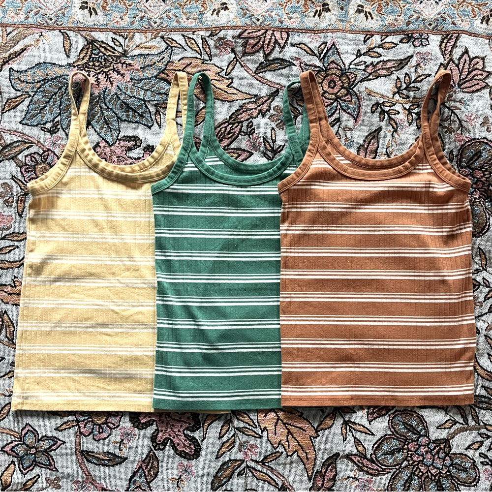 Aerie summer tank tops. Now 10 for all three!